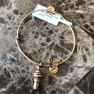 Alex and Ani ice cream charm bracelet